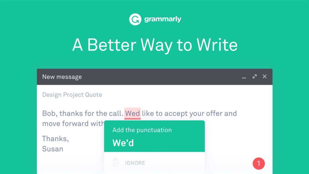 英语语法检查网站 Grammarly